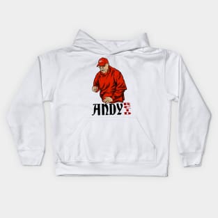 Andy Reid wpap pop art Kids Hoodie